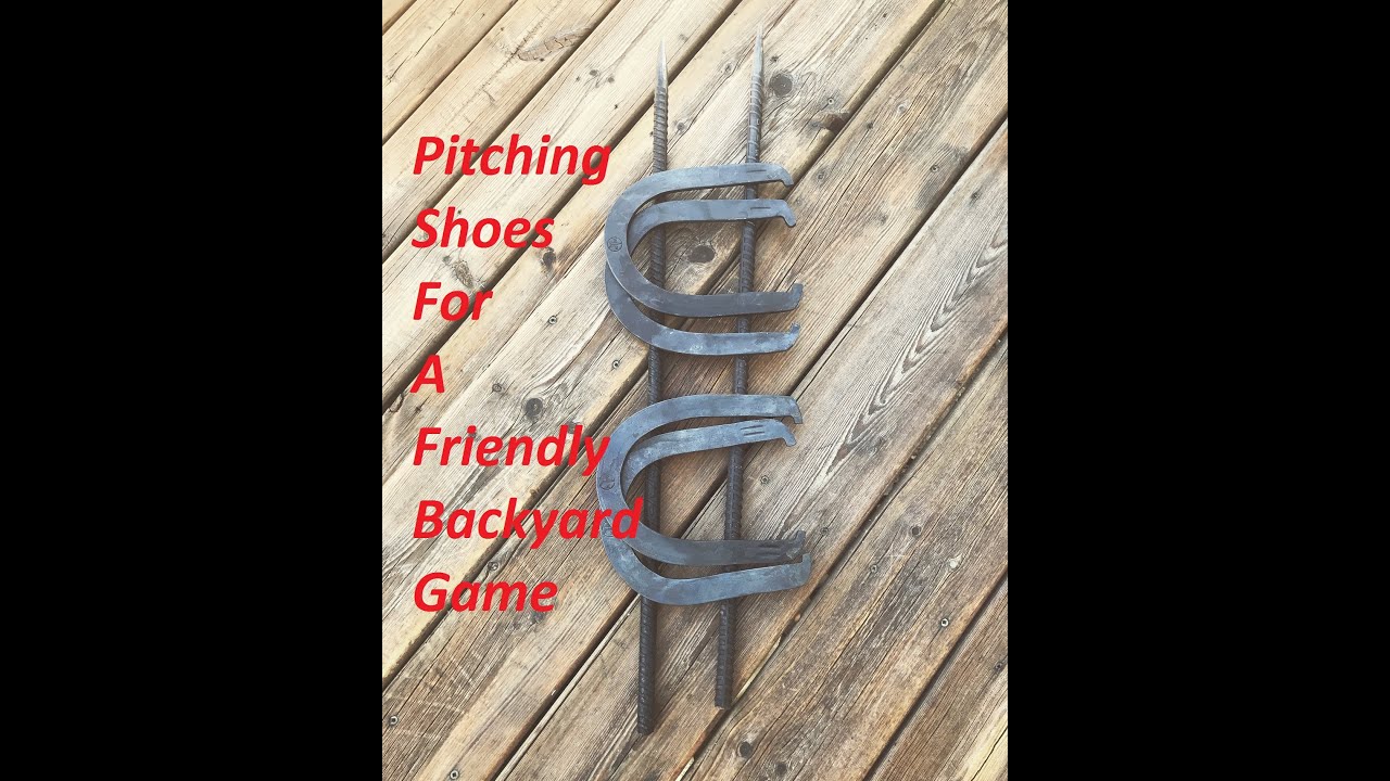 A Set Of Pitching Shoes // Horseshoe Game YouTube