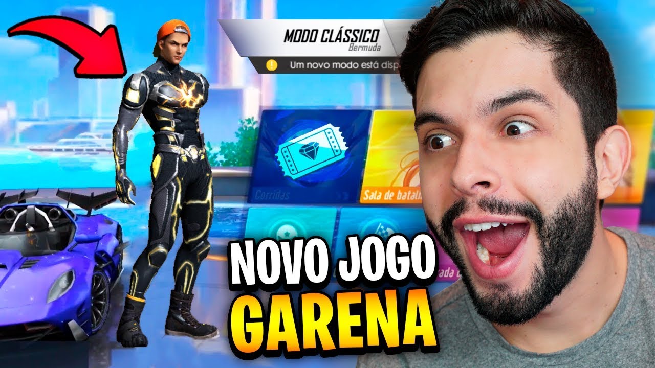 OUTRO FREE FIRE?! O NOVO JOGO DA GARENA ESTÁ INCRÍVEL ...