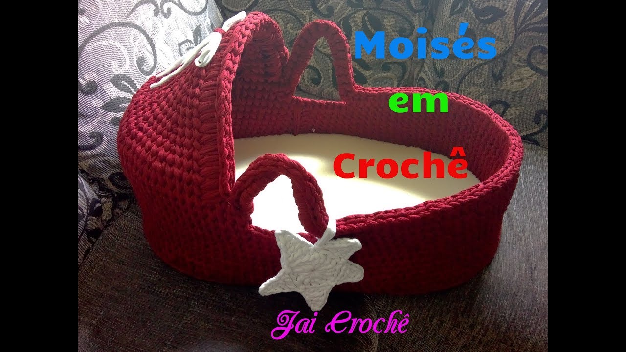 Moisés em Crochê Parte 2/5