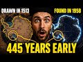 A Map From 1513 Shows What We Didn’t Discover Until 1958 | Nobody Can Explain It