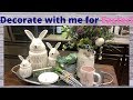 Decorate with me for Easter! Rae Dunn and Farmhouse Decor!