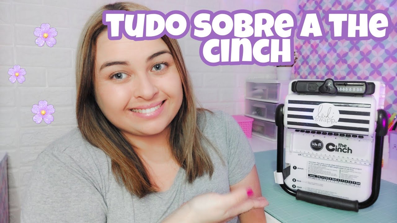 TUDO SOBRE MINHA ENCADERNADORA THE CINCH - RESPONDENDO DUVIDAS E MOSTRANDO COMO ELA FUNCIONA
