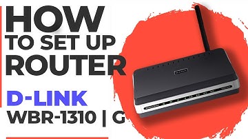 ✅ How to Setup D-LINK WBR-1310 | How to Set Up D-Link G WBR-1310 WiFi Router
