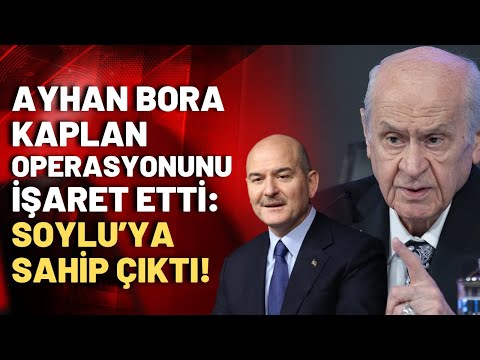 Devlet Bahçeli yine desteğini esirgemedi: MHP, Süleyman Soylu'nun sonuna kadar arkasındadır!