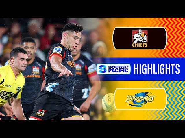 HIGHLIGHTS | CHIEFS v HURRICANES | Super Rugby Pacific 2024 | Round 14 class=