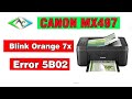 Printer Canon MX497 Error 5B02