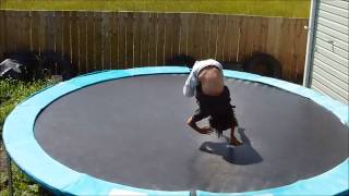 Epic Backflip Trampoline FAIL!!!