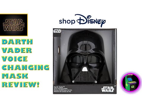 Star Wars - DARTH VADER Voice Changing Mask Unboxing & Review