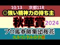 エルコンドル氏の秋華賞2024予想!!ステレンボッシュの状態どう見る?京都の今の芝は内も悪くない!?牝馬三冠レース最後の行方は?!