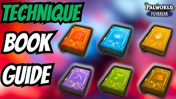 HOW TO GET ALL APPLIED WORK SUITABILITY TECHNIQUE BOOKS IN PALWORLD