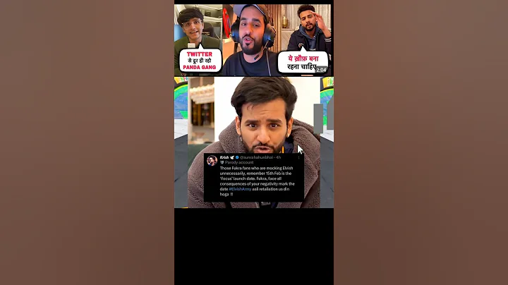 OMG!🤯 Elvish Yadav Vs Fukra Insaan Big FANWAR But Why? #shorts #fukrainsaan #elvishyadav #elvisharmy