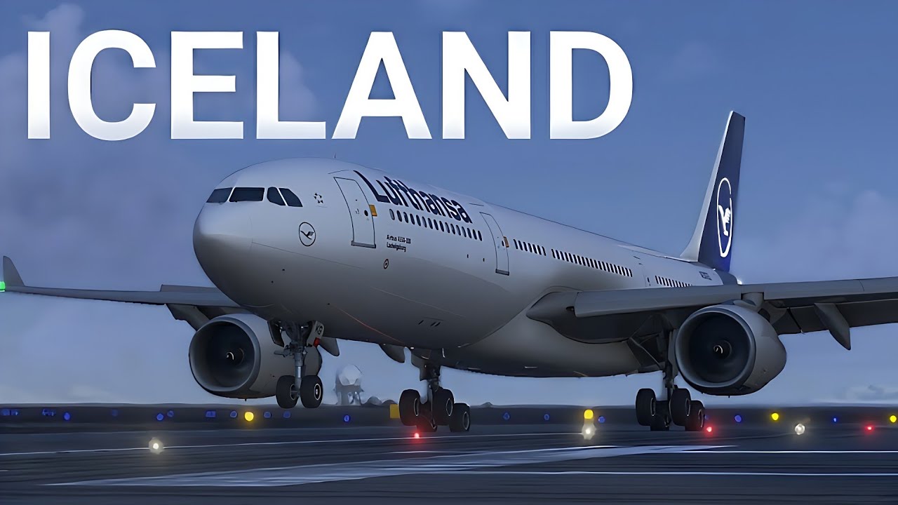 Flying To Iceland From Frankfurt In The A330 | MSFS 2024 Cinematic Flight 