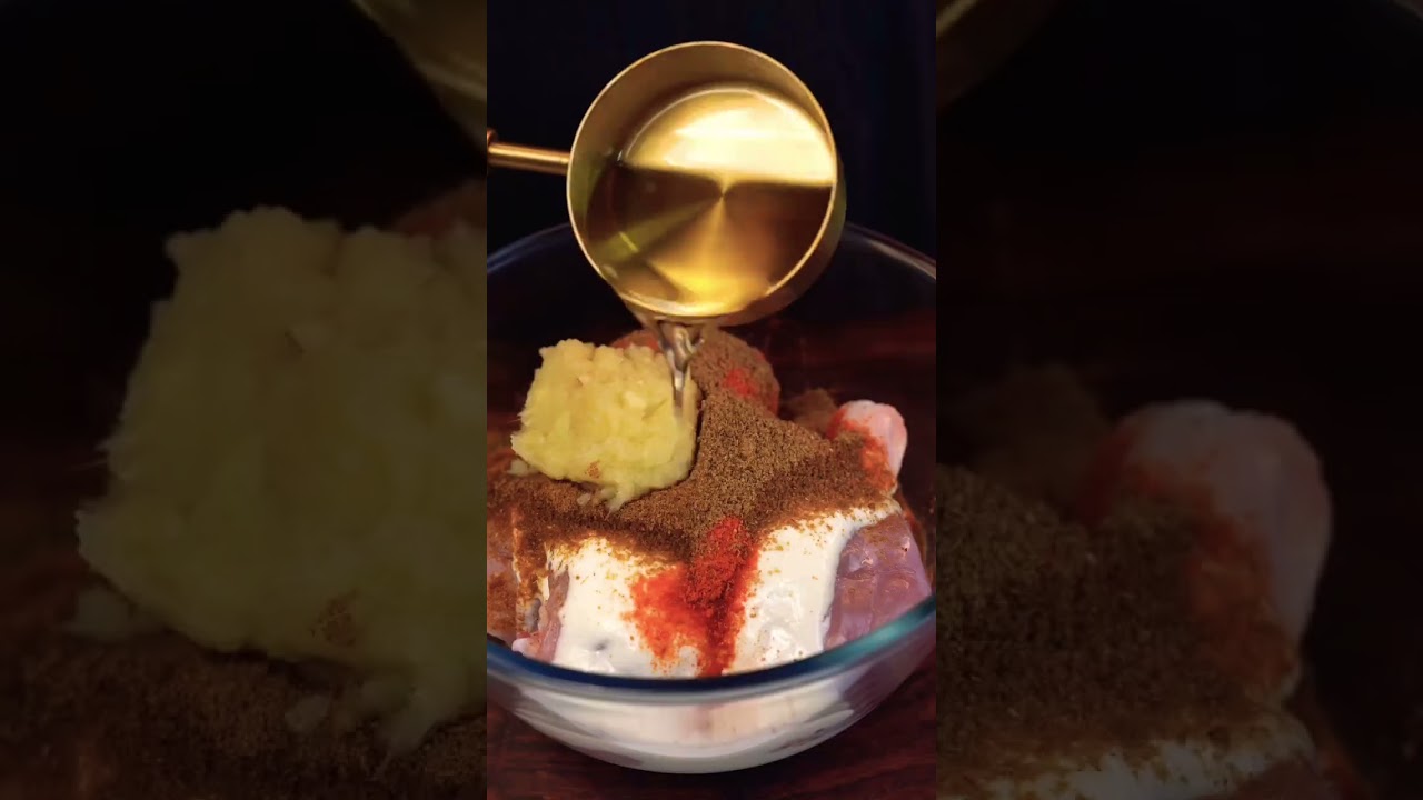 Chicken ASMR 🍗 | Creamy Batter Dip Sounds  