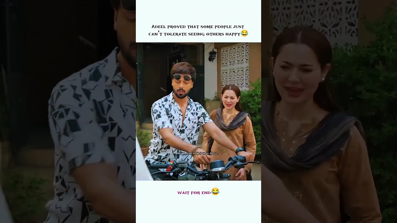 Jealous Adeel😂#youtubeshorts #trending #viral #haniaamir #fahadmustafa
