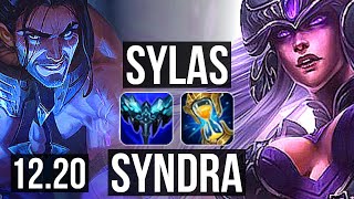 SYLAS vs SYNDRA (MID) | 8/0/9, Rank 9 Sylas, Legendary | KR Challenger | 12.20 SYLAS vs SYNDRA (MID) | 8/0/9, Rank 9 Sylas, Legendary | KR Challenger | 12.20