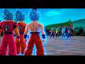 Goku SSJ Blue Peak Versions VS Vegeta SSJ Blue Peak Versions - Dragon Ball Sparking! Zero