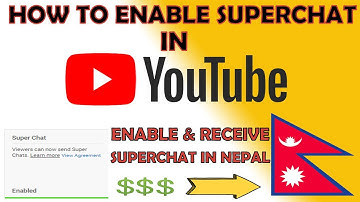 How to Enable Super Chat in Youtube | Enable Super Chat in Nepal | Enable Youtube Super chat 2020
