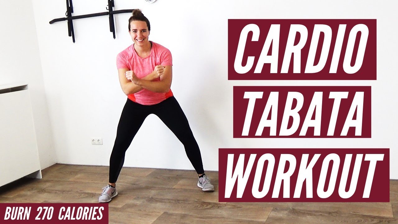 24 Minute Tabata Cardio HIIT Workout Challenging HIIT