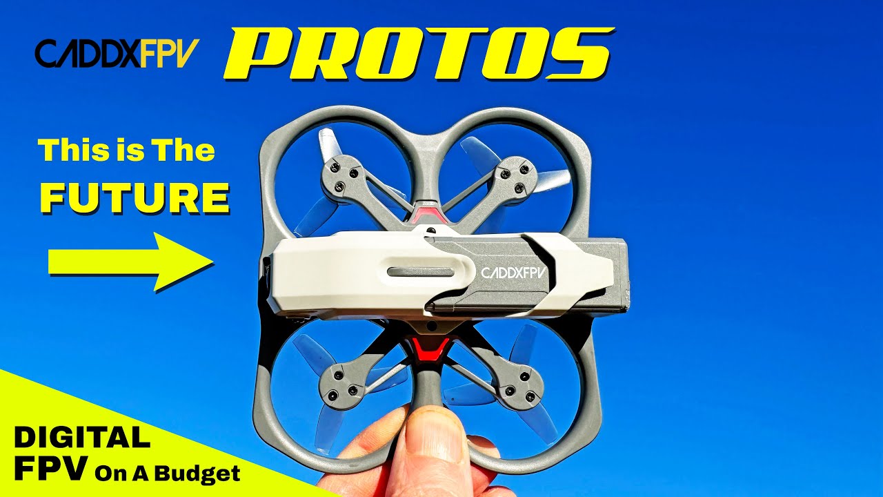 Цифровой FPV-комплект CADDX Protos для начинающих — будущее уже наступило