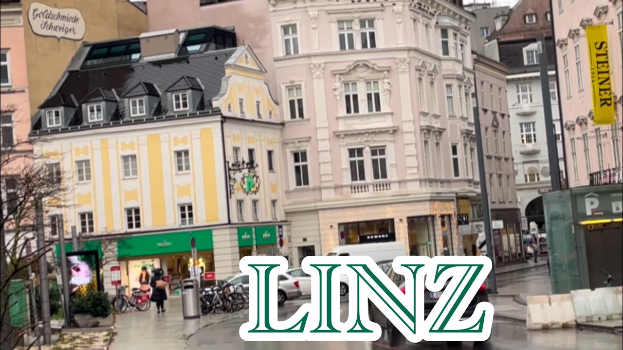 LINZ, Austria 🇦🇹. City Walking tour. Traveling with Viking 🛳️ on Danube River