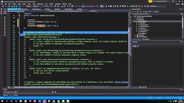 XAF domain components