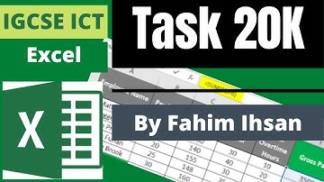 Task 20K SUMIF Condition