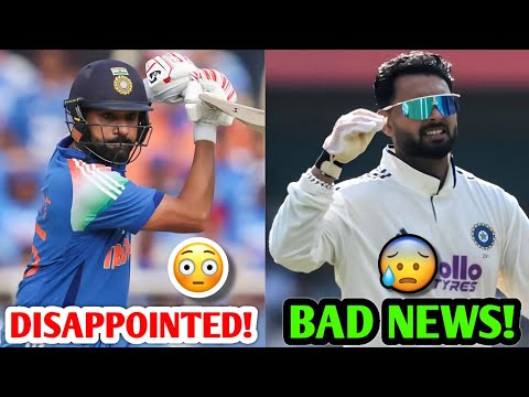 "I was Disappointed..." Gavaskar on Rohit Sharma 😳 Rishabh Pant BAD NEWS 😰 India Cricket News Facts