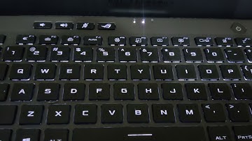 Asus zephyrus keyboard flicker /blink issue resolved