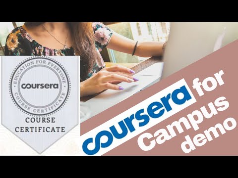Coursera for Campus Demo for Learners