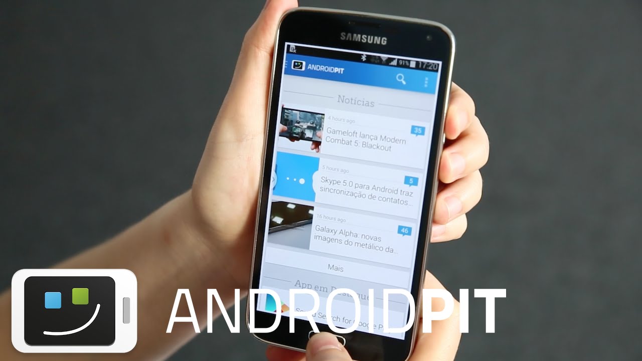 Captura de Tela/Screenshot Galaxy S5 [TUTORIAL] - YouTube