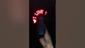2015 Fire Wolf Hot Click Video Of LED Message Fan ,Flashing Mini LED Fan