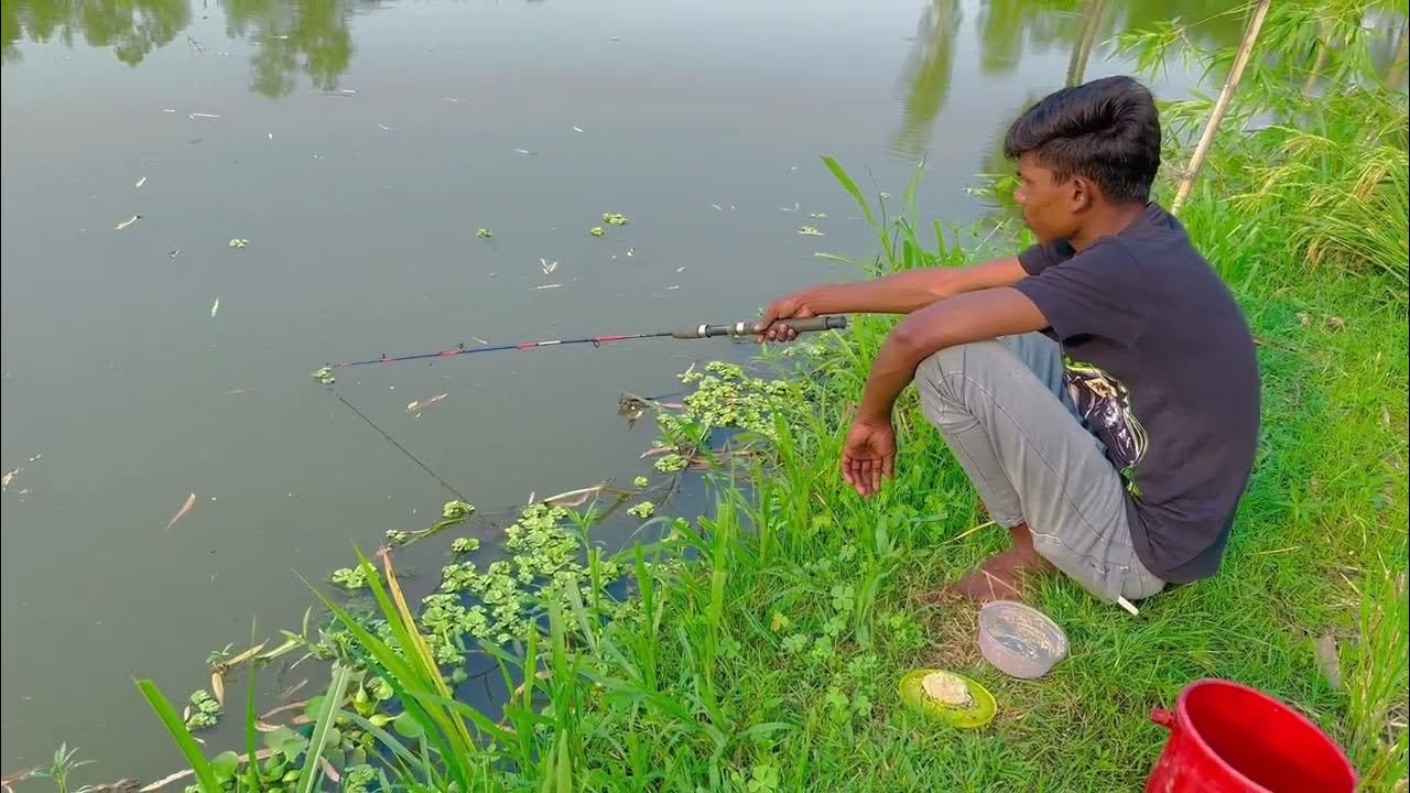 Amazing Hook Fishing Video Fishing With Hook Catching Catfish by