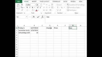 College Semester Costs Spreadsheet Instructional Video