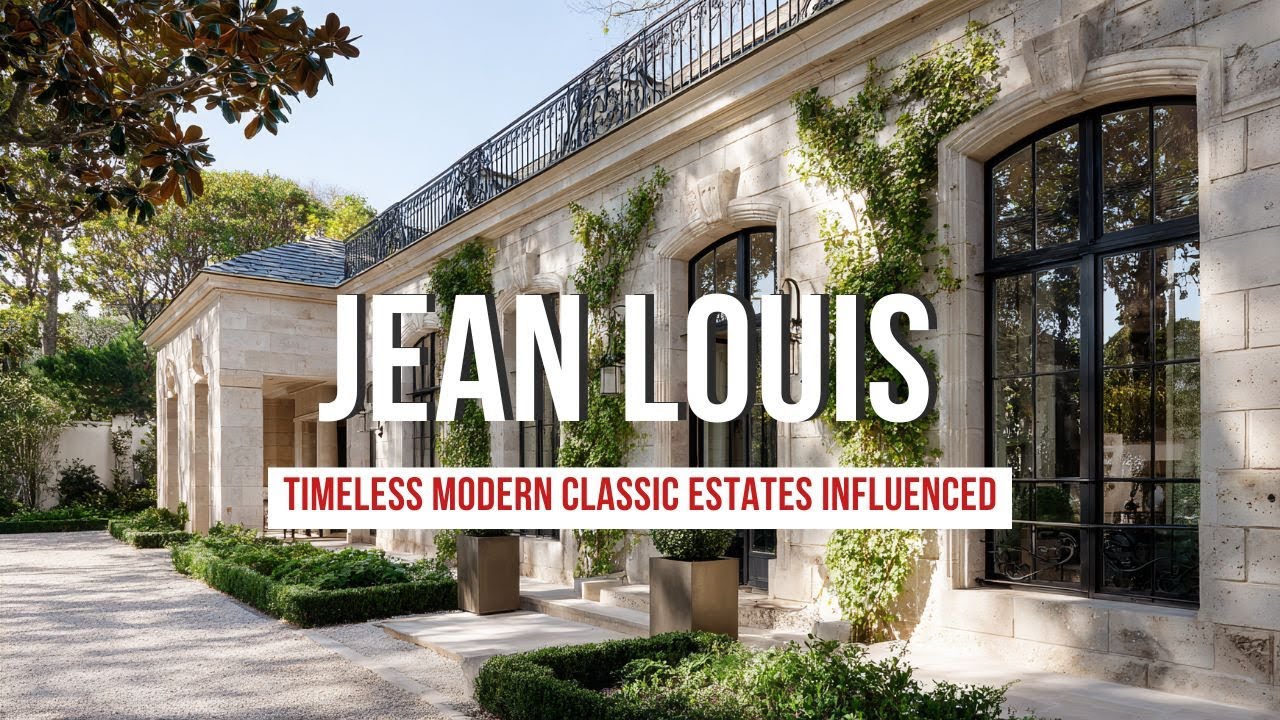 Timeless Modern Classic Estates Influenced by Jean Louis Deniot s Winter Taste
