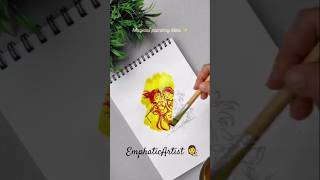magical painting idea#art @Krishnaartsacademy219 @ArianaGrande @Tonniartandcraft