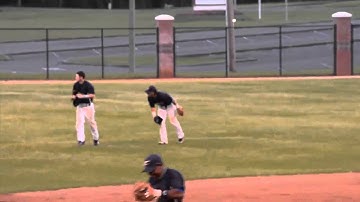 Danny Mars - Chipola Baseball - good defensive play on 04-23-2013