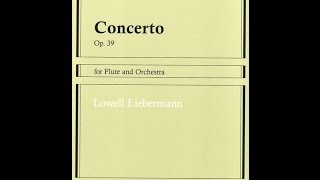 Lowell Lieberman Flute Concerto Turkish Premiere 1.movement