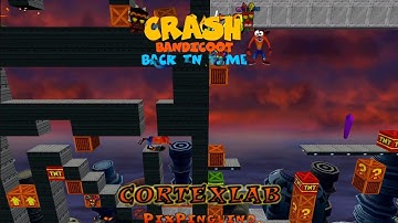 Crash Bandicoot - Back In Time Fan Game: Custom Level: Cortex Lab By Pix Pinguino