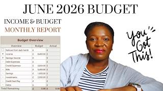 How I budget my £8k Monthly Income | June 2026 Budget