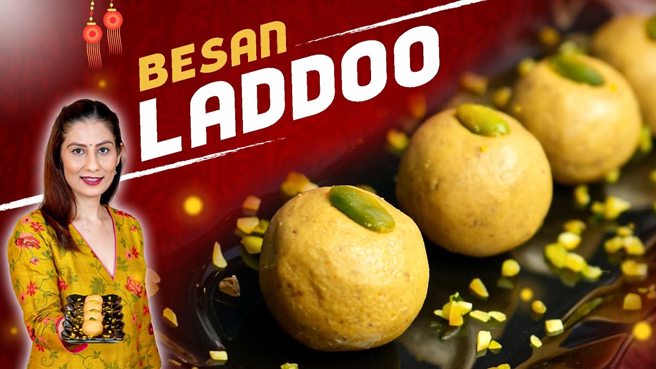 पहली बार में परफेक्ट बेसन लड्डू कैसे बनाये | Besan Laddu Recipe | Besan ...