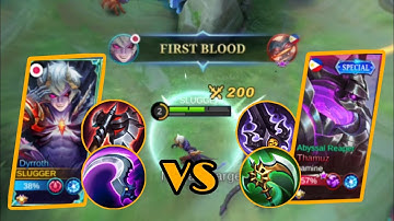 DYRROTH GAMEPLAY~HOW TO DEAL META THAMUZ USING DYRROTH + BUILD~RTC ML GAMEPLAY