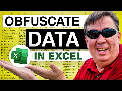 Obfuscate Data In Excel 2360