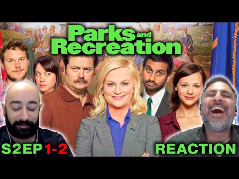 Parks and Recreation - S2 Ep 1-2 - REACTION - First Time Watching