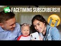 FACETIMING OUR SUBSCRIBERS!!! + How to make money on YouTube!?