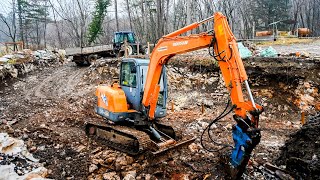 Dad Builds A House Ep.2 - House Basement Excavation