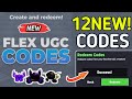 ⚠️ EXCLUSIVE ⚠️ FLEX UGC CODES 2026 - FLEX UGC ROBLOX CODES 2026 