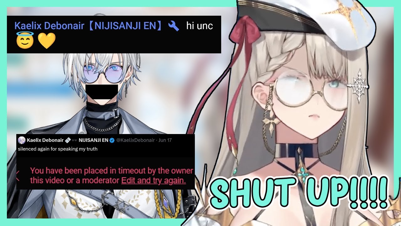 a Moment of Aia's Crashing Out and Timeout-ed Kaelix From Her Chat