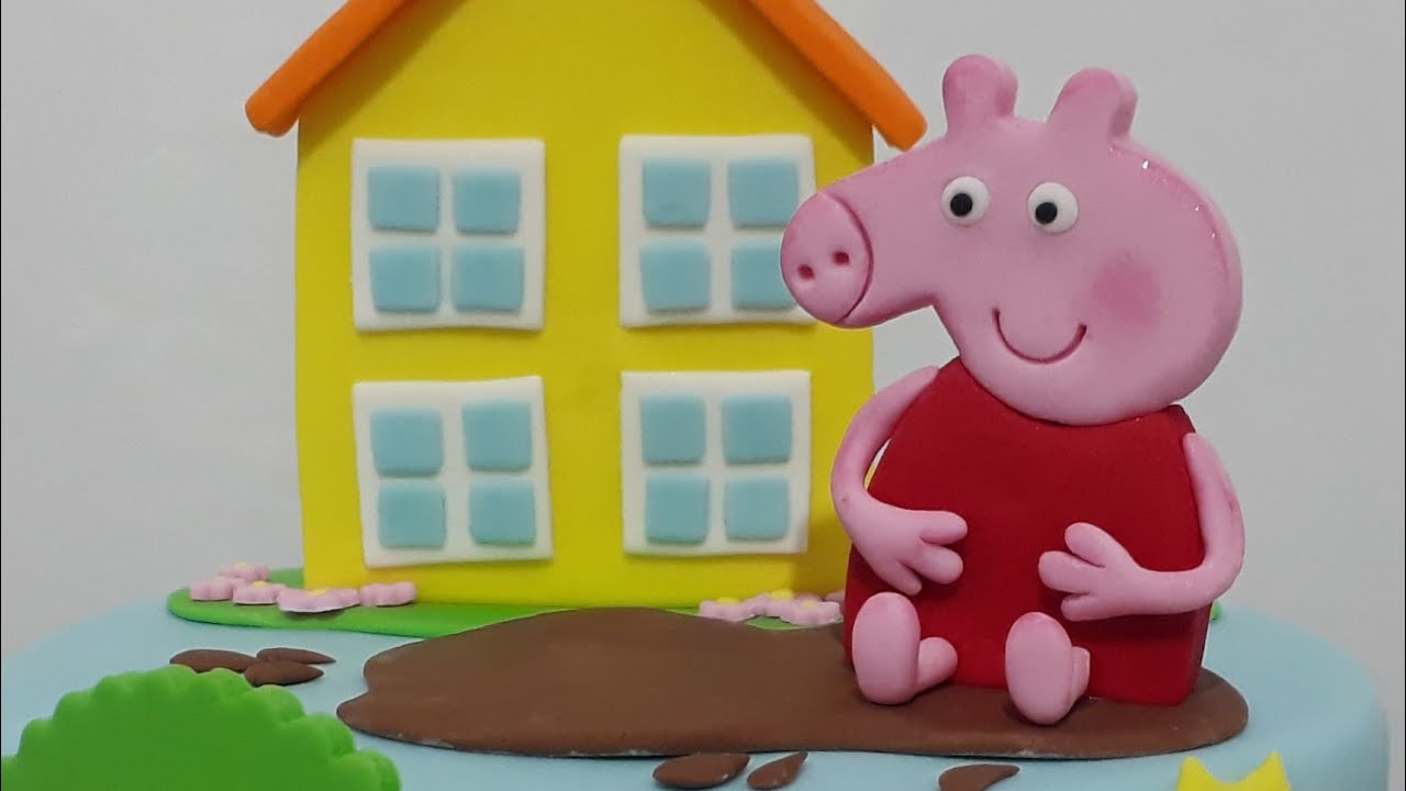 Passo a passo: casa da Peppa pig em eva 