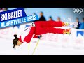 HOW was this an Olympic sport? Ski ballet!