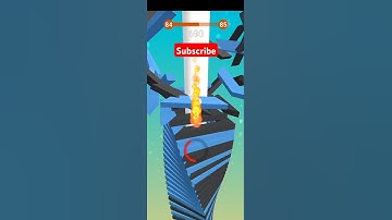 Stack Ball Level 84 gameplay #shortsfeed #gaming #viral #shorts